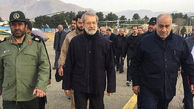 علی لاریجانی برای بازدید از مناطق زلزله زده به کرمانشاه رفت علی لاریجانی برای بازدید از مناطق زلزله زده به کرمانشاه رفت